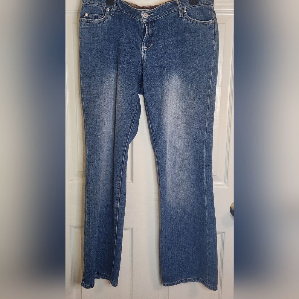 Shaver Lake 12 Blue Full Length Pockets Zipper Women’s Jeans